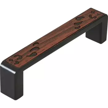 Мебельная ручка-скоба Celeus коричневый 96 мм