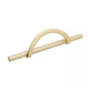 Мебельная ручка-скоба Guardiano ЦАМ 160 мм матовое золото