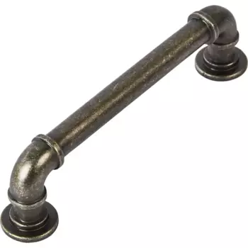 Ручка-скоба мебельная Inspire 128 мм алюминий цвет антик