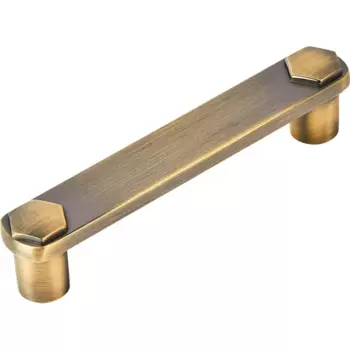 Ручка-скоба мебельная Inspire 96 мм цвет антик