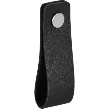 Ручка-скоба мебельная Inspire Zack кожа 70 мм цвет черный шт.