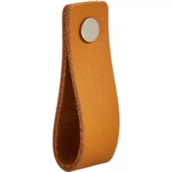 Ручка-скоба мебельная Inspire Zack кожа 70 мм цвет светло-коричневый шт.