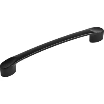 Мебельная ручка-скоба L4.029 черная 96 мм