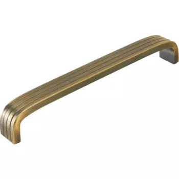 Мебельная ручка-скоба L4.031 ЦАМ 160 мм бронза