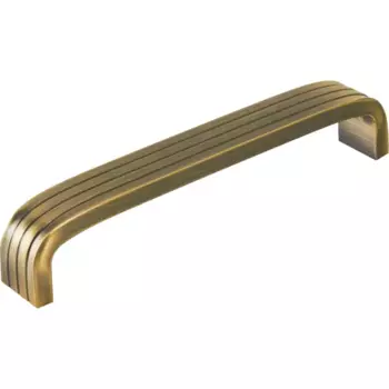 Мебельная ручка-скоба L4.031 ЦАМ 128 мм бронза