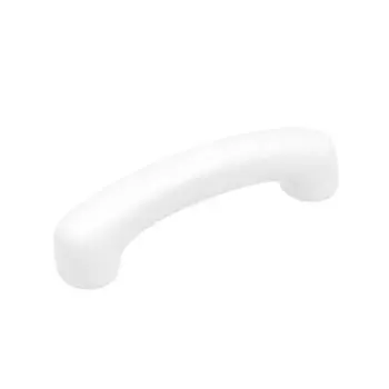 Мебельная ручка-скоба Porcellana ЦАМ 96 мм белый