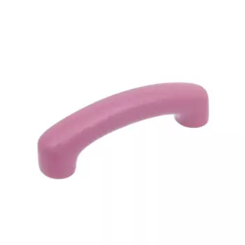 Мебельная ручка-скоба Porcellana розовый 96 мм