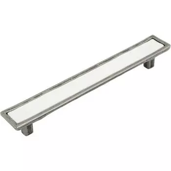 Ручка-скоба мебельная SF15-11 128 мм, цвет серый