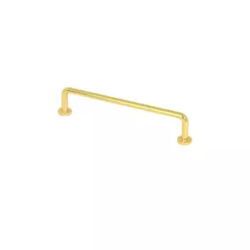 Мебельная ручка-скоба Viverra золото 128 мм