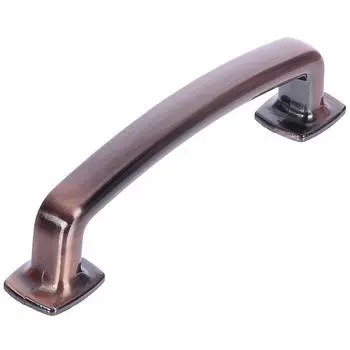 Ручка-скоба RS-048, 96 мм, ЦАМ, цвет медь