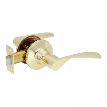 Ручка-защелка без фиксатора 15 см цвет золото