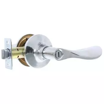 Ручка-защёлка Avers 8091-03-CR, с фиксатором, сталь, цвет хром