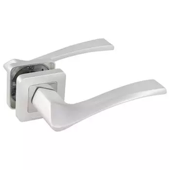 Ручки дверные на розетке Palladium Nexus 20, цвет белый