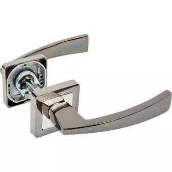 Ручки дверные Windrose "Blizzar" H-18081-А-BN, цвет черный никель