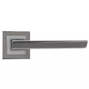 Ручки дверные Windrose "Borey" H-18105-А-BN, цвет черный никель