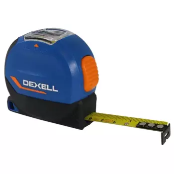 Рулетка Dexell L2 460618 3 м x 16 мм, смотровое окошко автоблокировка