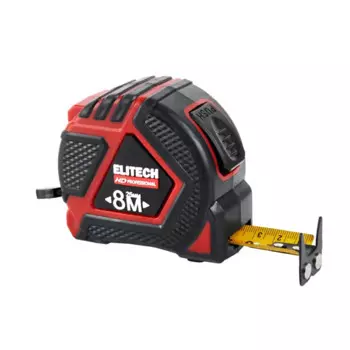 Рулетка Elitech HD 310403 с магнитным наконечником 8 м x 25 мм