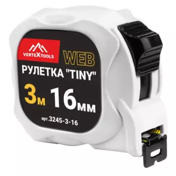 Рулетка Vertextools 3245-3-16 3 м x 16 мм