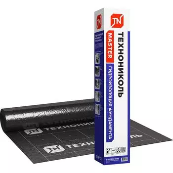 Рулонная гидроизоляция фундамента Технониколь Master 10 м