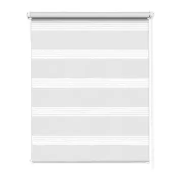 Рулонная штора день-ночь 70x160 см серая