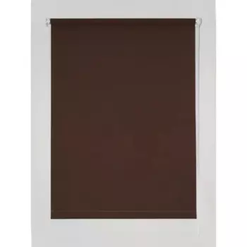 Рулонная штора Мини 90x155 см шоколадная
