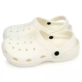 Сабо унисекс Dilwis размер 45 цвет белый