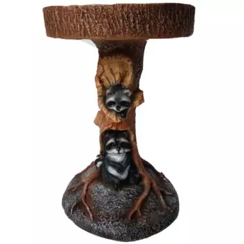 Садовая фигура Еноты-поилка 25x19x17 см