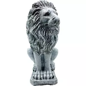 Садовая фигура «Лев смотрит влево» высота 52 см
