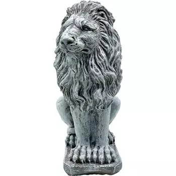 Садовая фигура «Лев смотрит вправо» высота 52 см