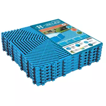 Садовая плитка Helex 40x40 см полипропилен голубой