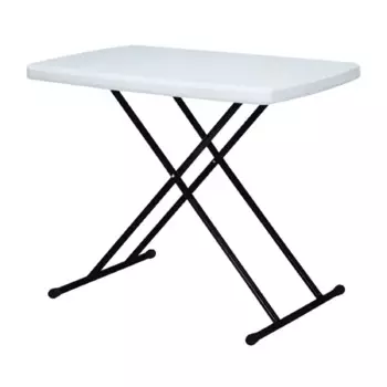 Садовый стол раздвижной складной Zalger Garden Chantal 93x49.5x74 см пластик