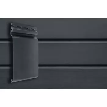 Сайдинг Grand Line брус Natural Acryl 3 м графит 0.55 м