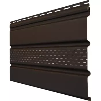 Сайдинг ПВХ Monlid корабельный брус 3 м коричневый 0.61 м