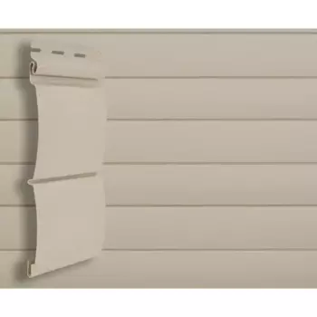 Сайдинг виниловый Artens Блок-хаус 3 м Бежевый 0.696 м