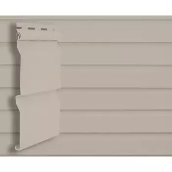 Сайдинг виниловый Artens Брус 3 м Бежевый 0.609 м