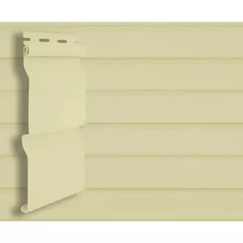 Сайдинг виниловый Artens Брус 3 м Ваниль 0.615 м