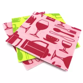 Салфетка из губчатой вискозы 3 шт.