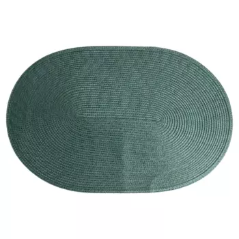 Салфетка под столовые приборы Vidage 45x30 см овальная полипропилен цвет зеленый