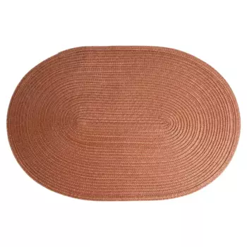 Салфетка под столовые приборы Vidage 45x30 см овальная полипропилен цвет терракот