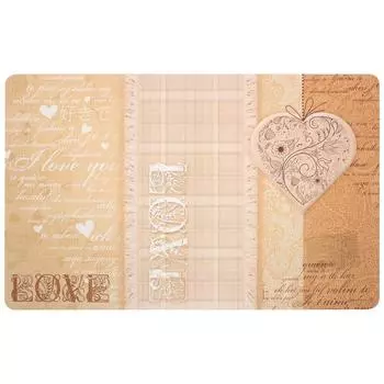 Салфетка «Признание», 26х41 см, ПВХ