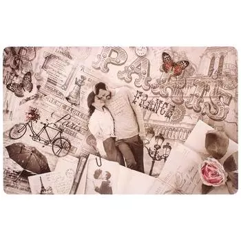 Салфетка «Романтика», 26х41 см, ПВХ