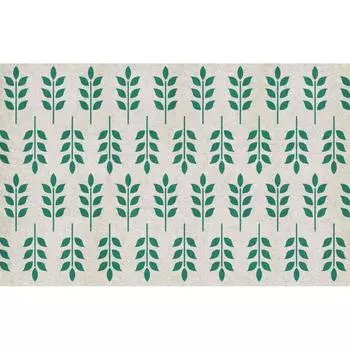 Салфетка сервировочная «Колос» 26x41 см зеленая/песочная