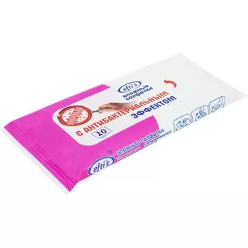 Салфетки универсальные с антибактериальным эффектом