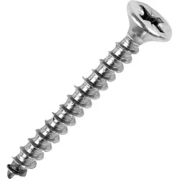 Саморезы для дерева нержавеющая сталь 6x50, 2 шт.