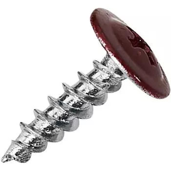 Саморезы для металла с пресс-шайбой красные 4.2x16 на вес (около 760 шт./кг)