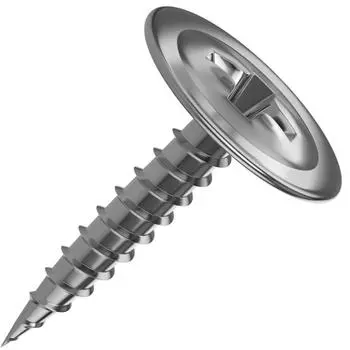 Саморезы для металла с пресс-шайбой STANDERS 4.2x13 оцинкованные на вес (около 758 шт./кг),