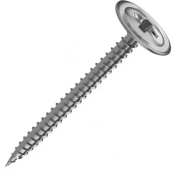 Саморезы для металла с пресс-шайбой STANDERS 4.2x50 оцинкованные, 60 шт.