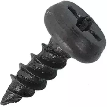 Саморезы по металлу Standers полуцилиндрические острые фосфатированные 3.5x9.5 1500 шт.