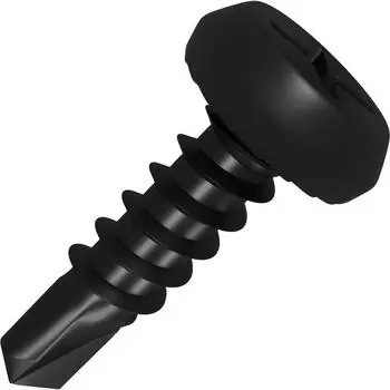 Саморезы по металлу Standers со сверлом фосфатированные 3.5x9.5 на вес