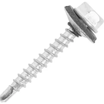 Саморезы кровельные оцинкованные 4.8x35, 60 шт.